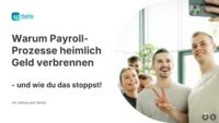 Workshop Warum Payroll Prozesse heimlich Geld verbrennen