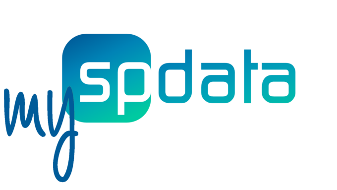my_spdata Logo gradient