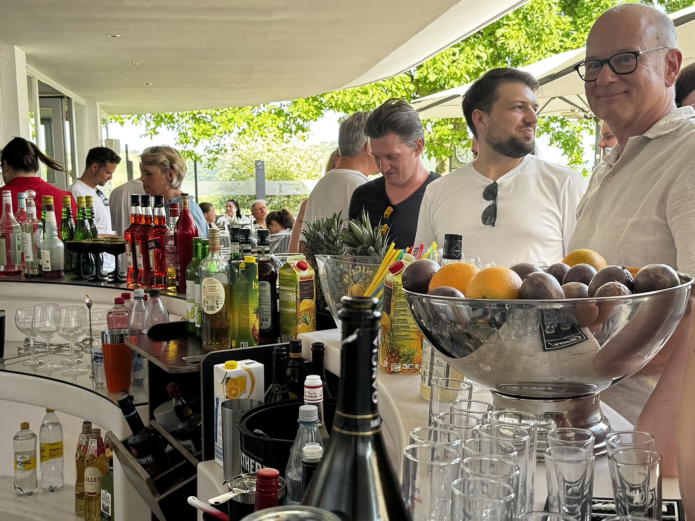Beim Cocktailkurs