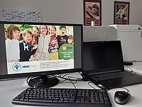Unterstützung des Deutschen Kinderschutzbundes Herford von SP_Data mit technischer Ausstattung